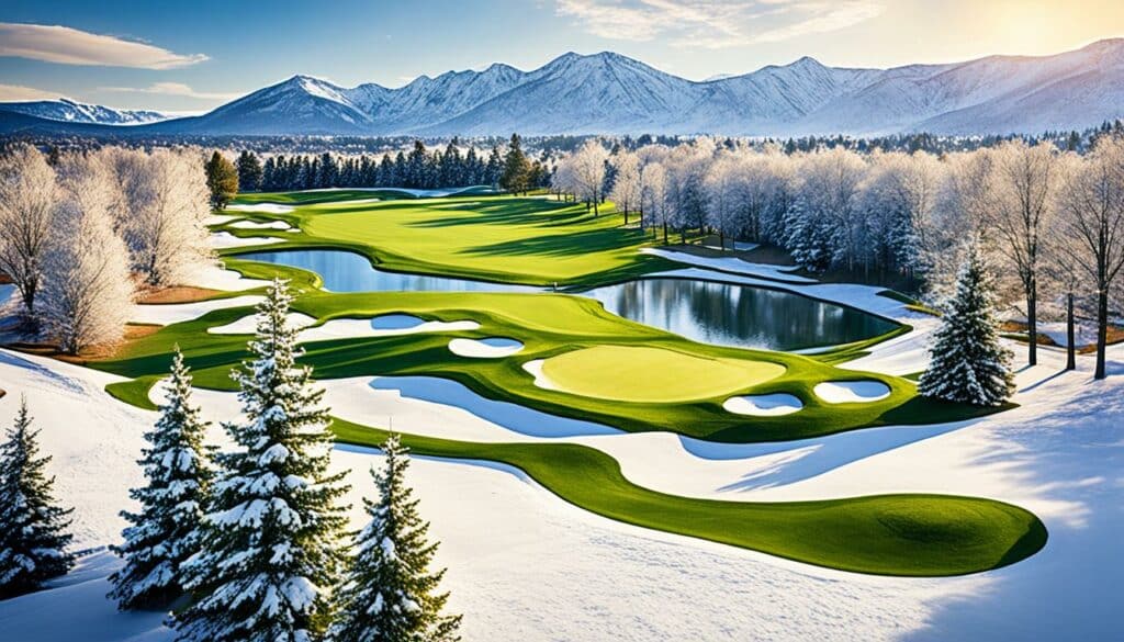 ganzjähriges Golfen
