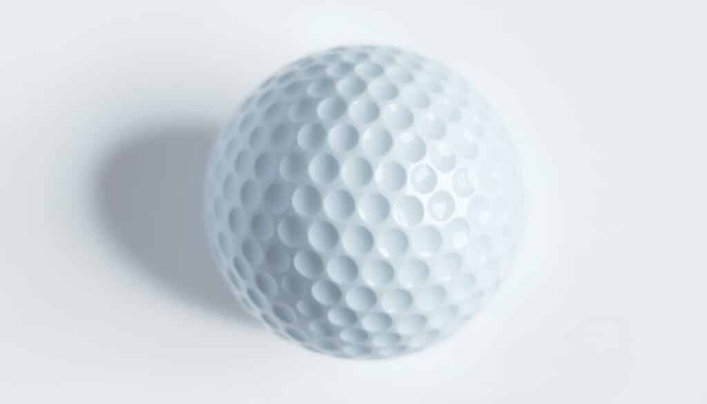 wie groß ist ein golfball