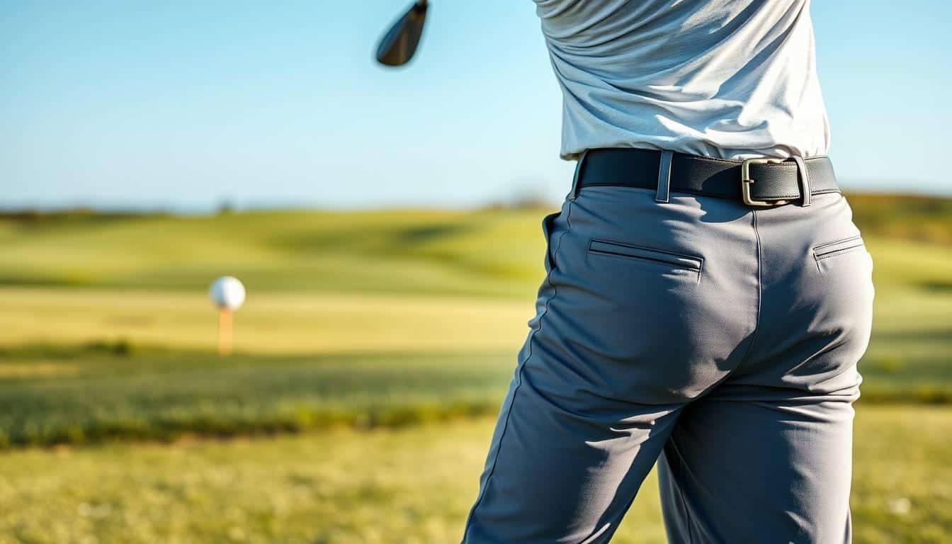 Der Einsatz der Hüfte im Golfschwung (Übung für zu Hause)