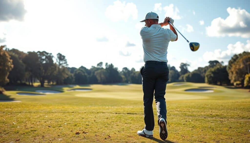 Die verbotene Bewegung beim Schwung mit dem Driver