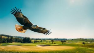 Eagle beim Golf