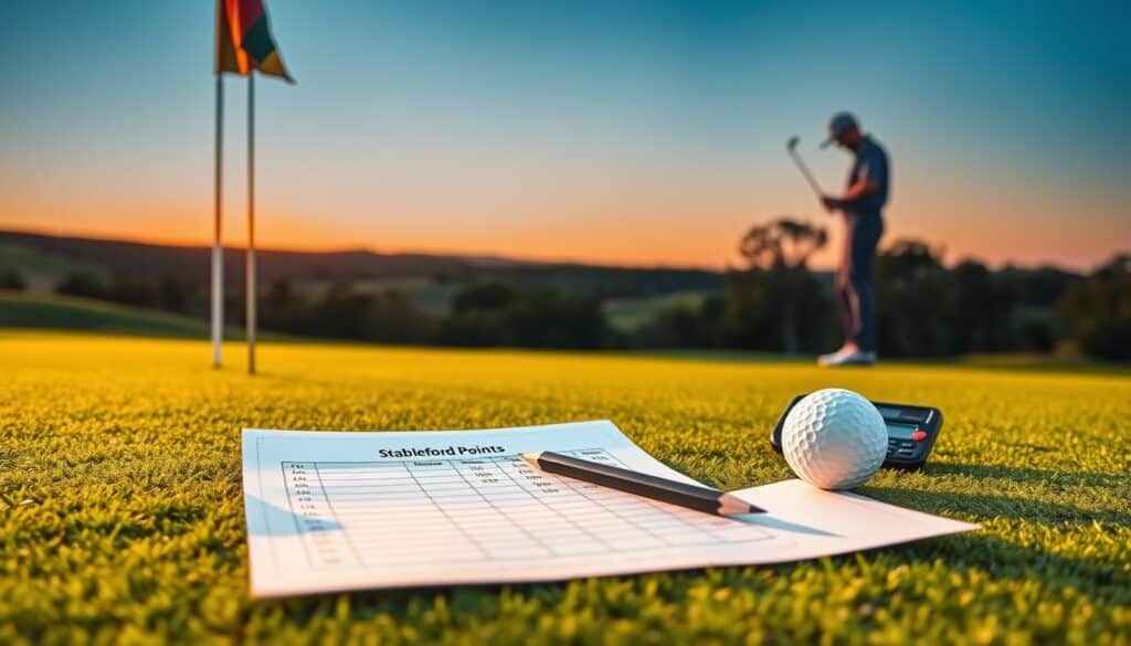 Golf Stableford-Punkte berechnen