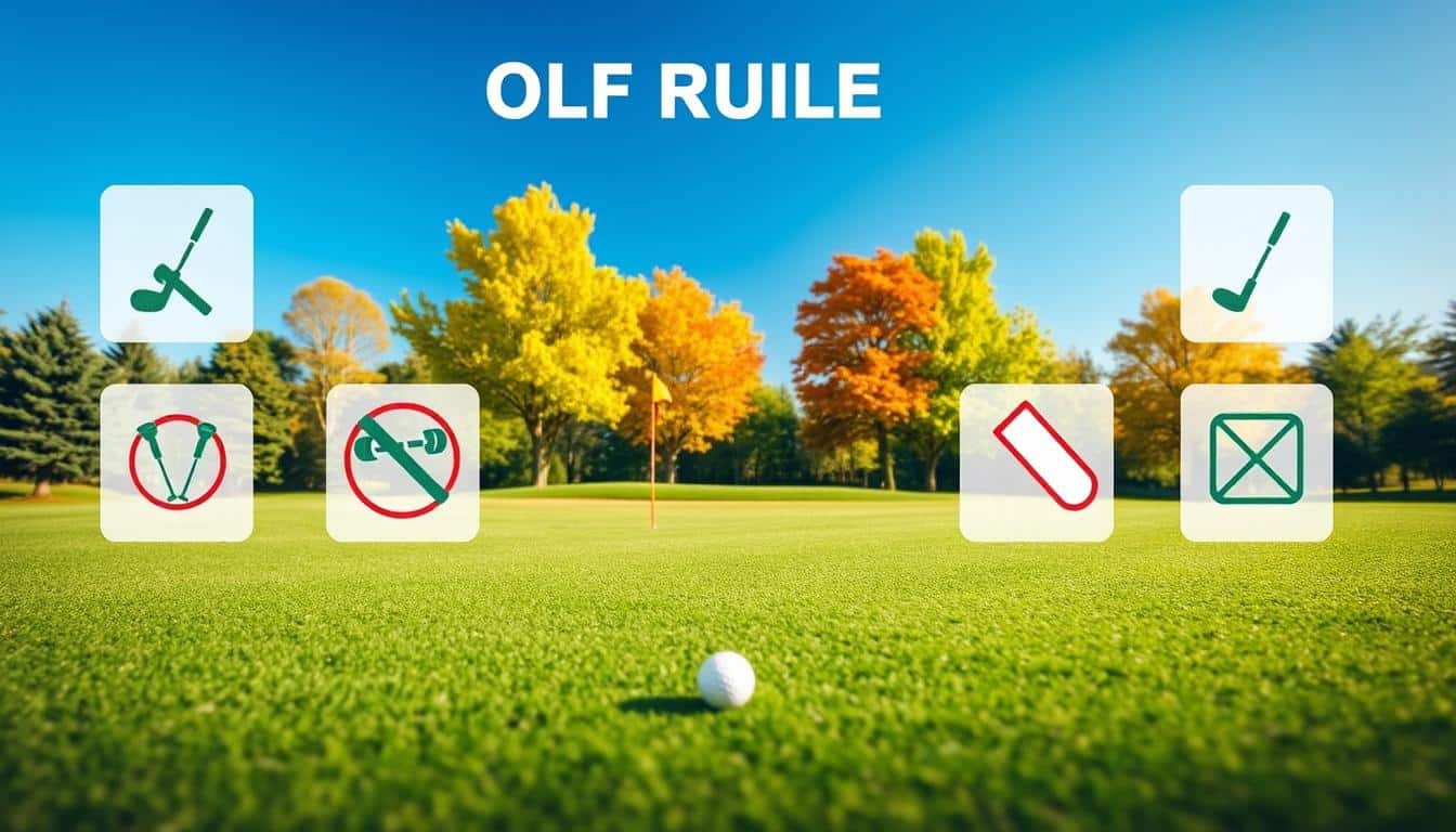 Golfregeln auf einen Blick
