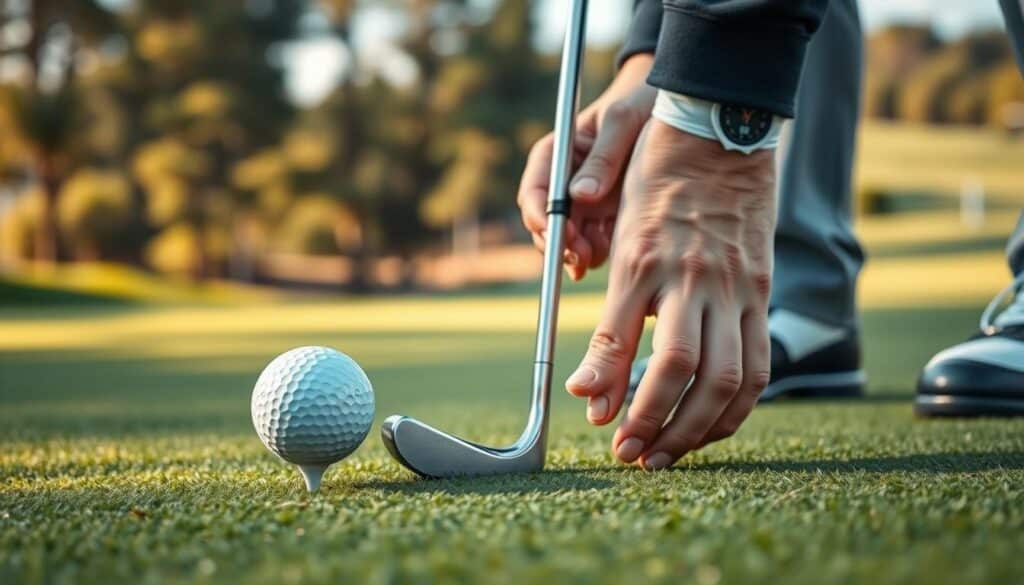 Schlägerkopf beim Putten gerade halten (Übung)