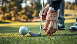Schlägerkopf beim Putten gerade halten (Übung)