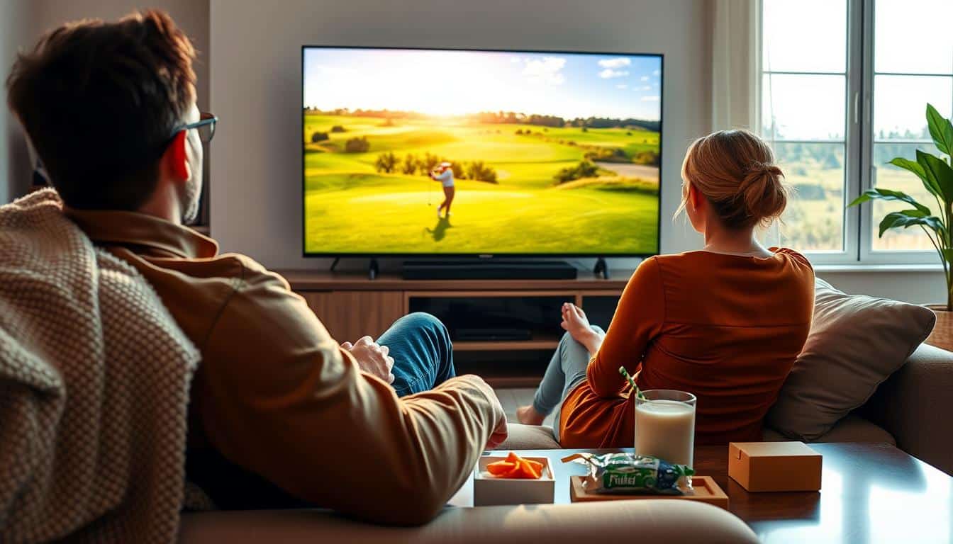 So schaue ich Golf live im TV
