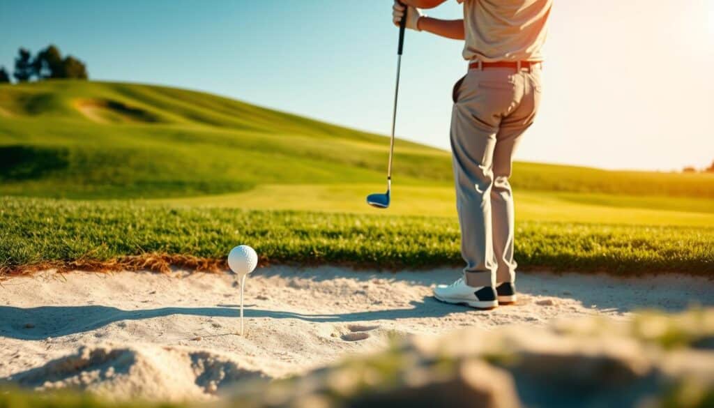 Über den Bunker schlagen – Taktik rund ums Grün