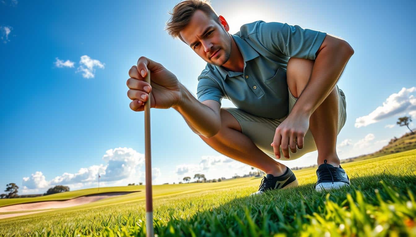 Warum haben Golfer einen Stift auf dem Golfplatz?
