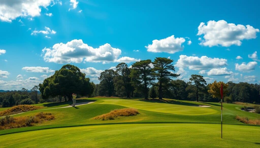 Was ist ein Dogleg beim Golf?