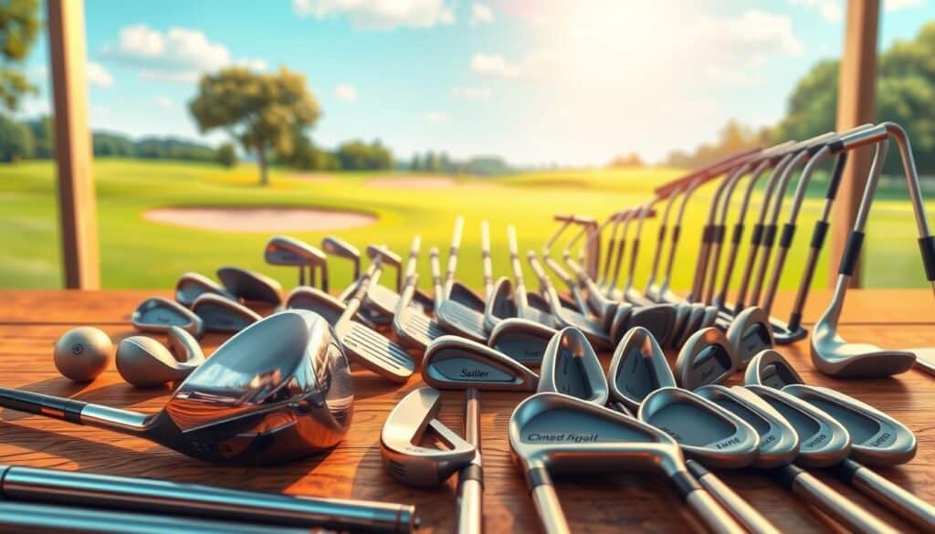 Wie heißen die Golfschläger-Arten bzw. die einzelnen Golfschläger auf Englisch?