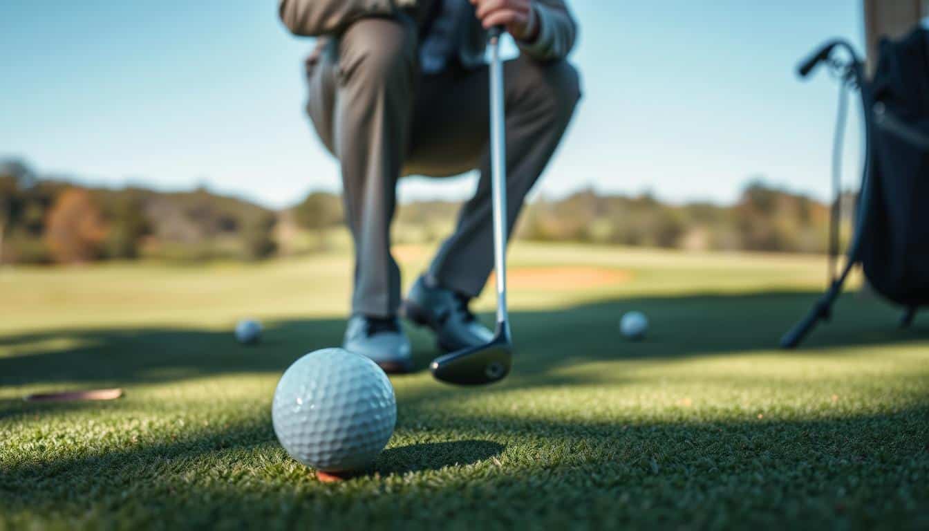 Zielen und Ausrichten beim Putten (Übung)